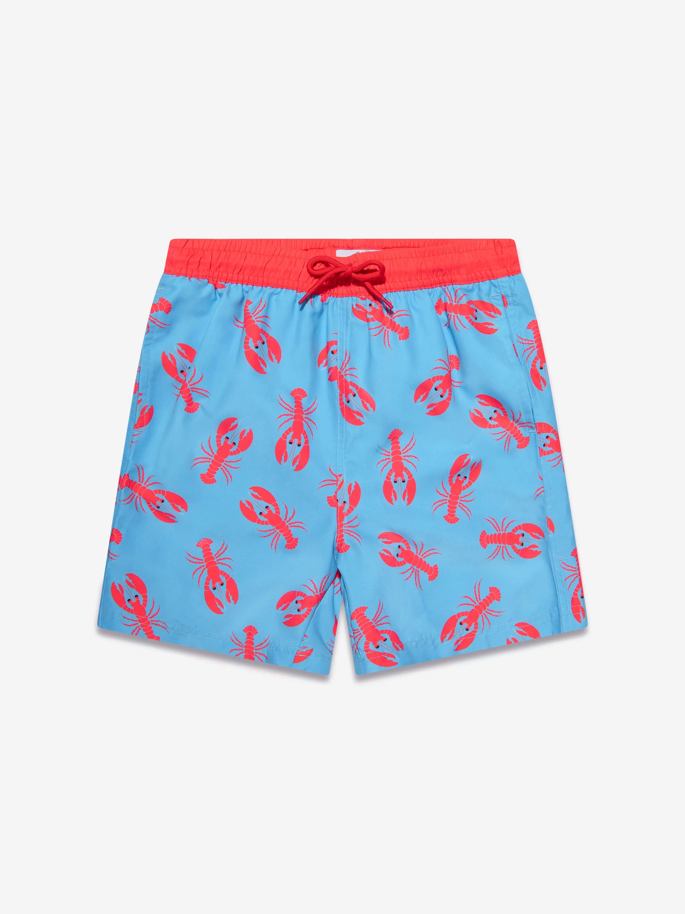 Soli Swim Boys Lobster Swim Shorts (UPF50 ) in Blue