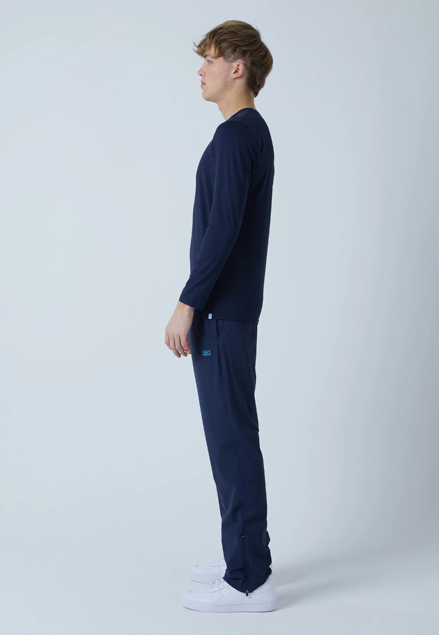 Tennis Woven Tracksuit Pants, navy blue