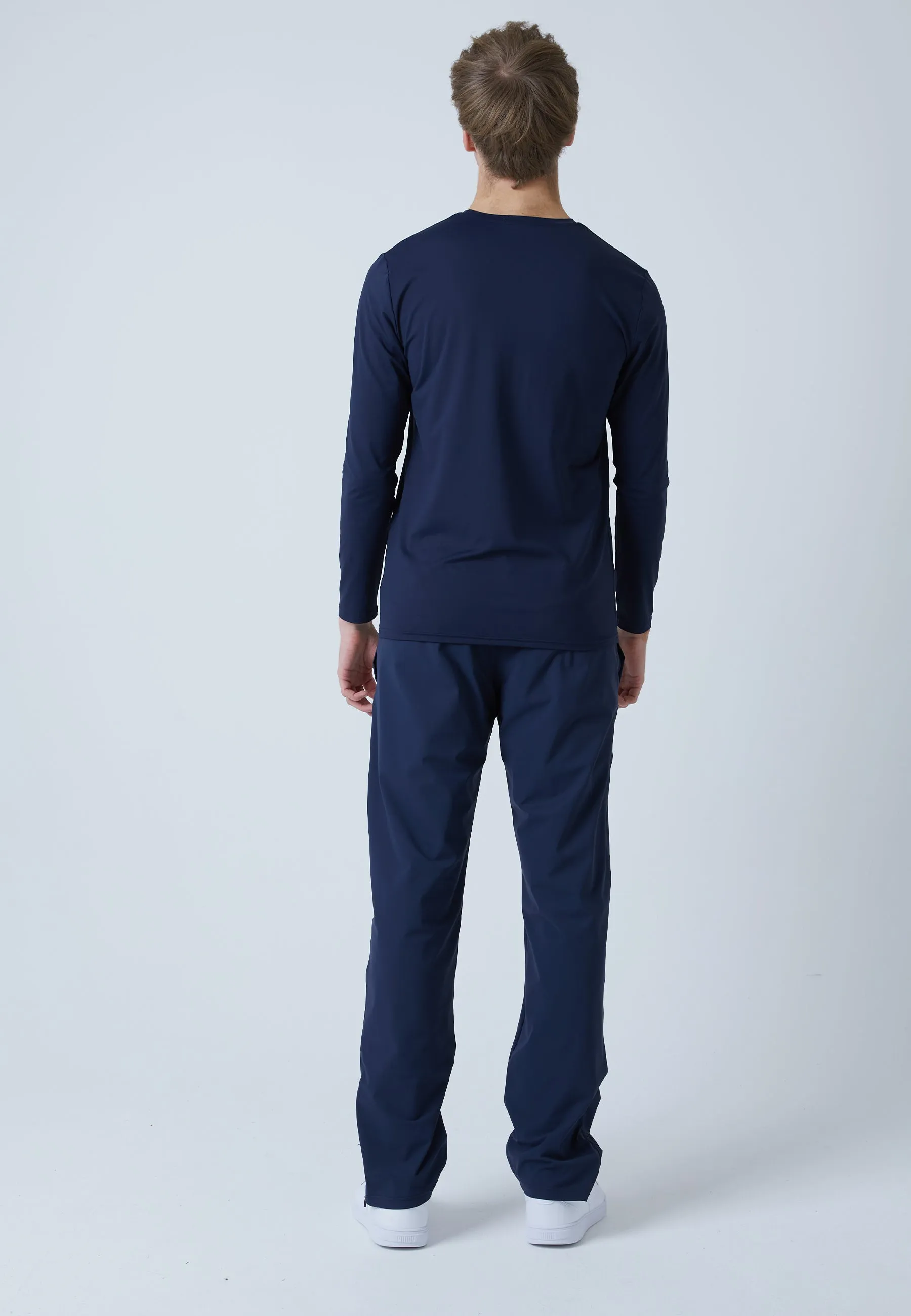 Tennis Woven Tracksuit Pants, navy blue