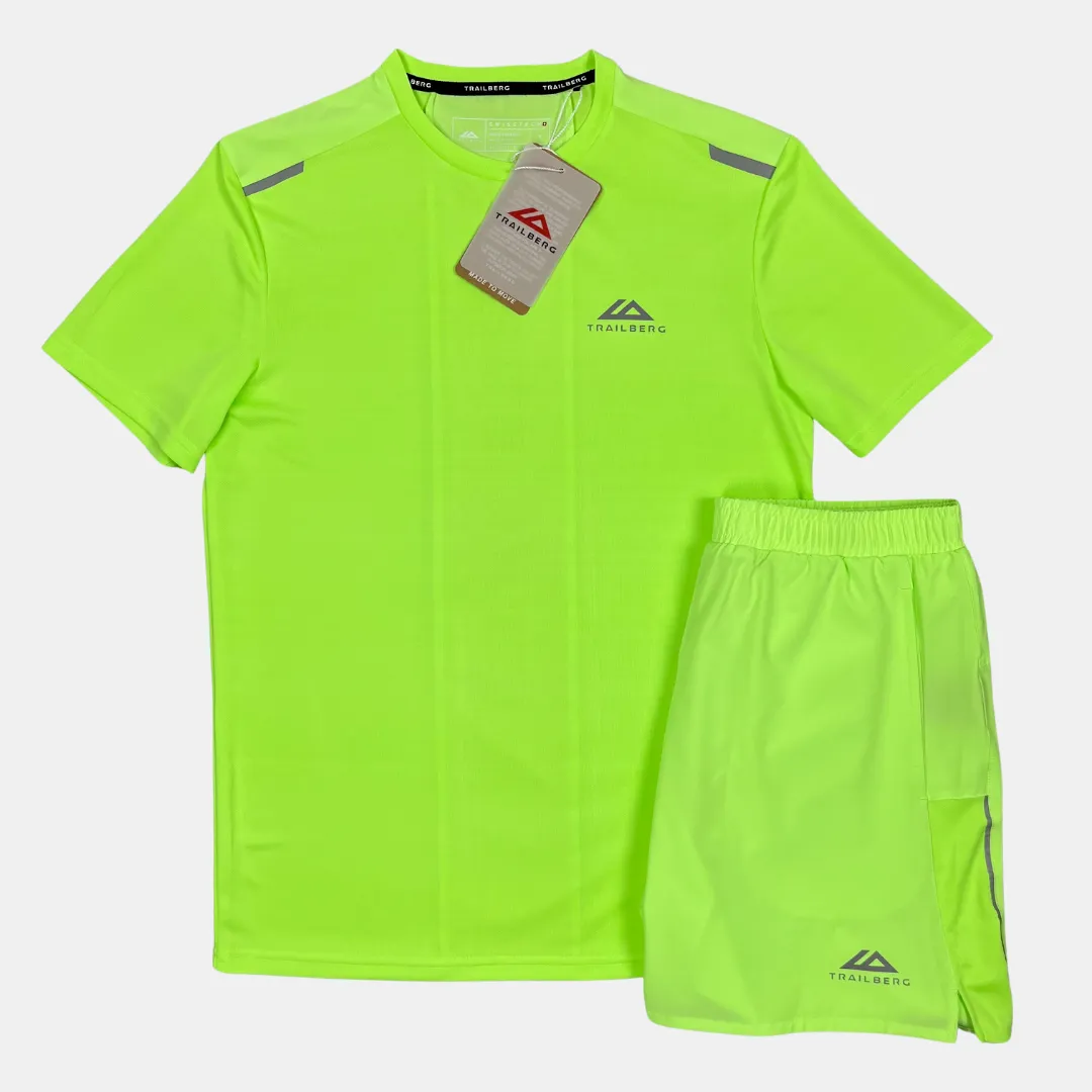 Trailberg Cloud T-Shirt / Shorts Set - Volt