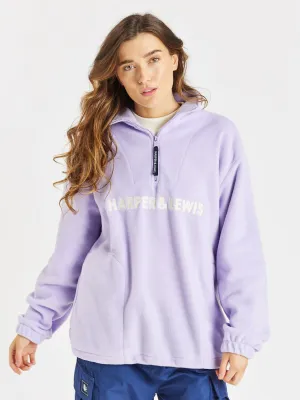 Tribe 1/4 Zip Fleece Lavender