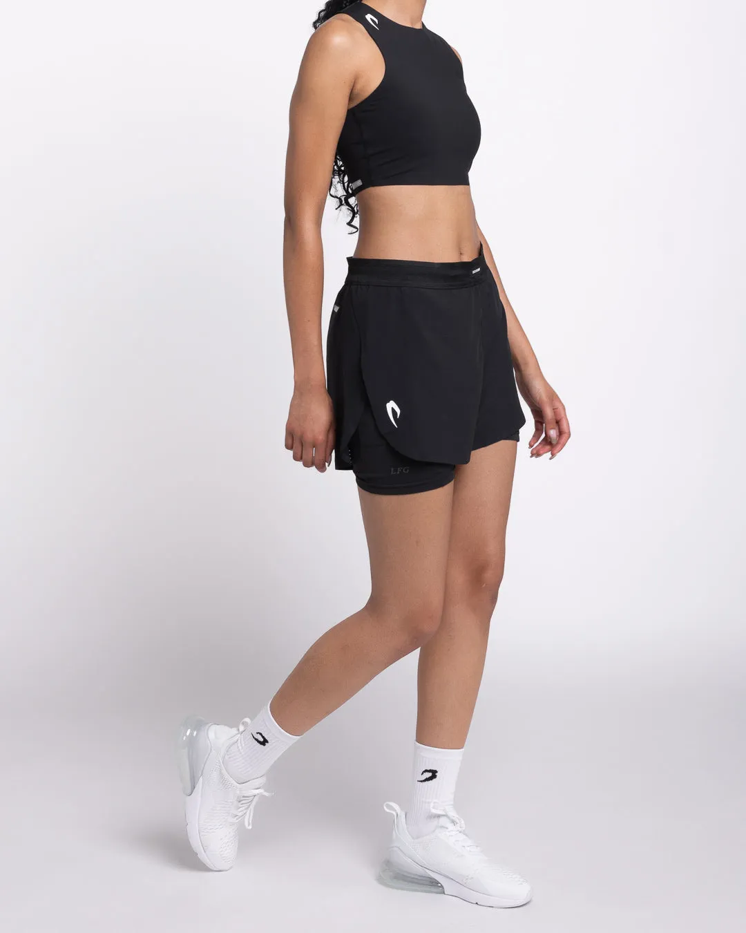 Tunero 2-in-1 Shorts - Black