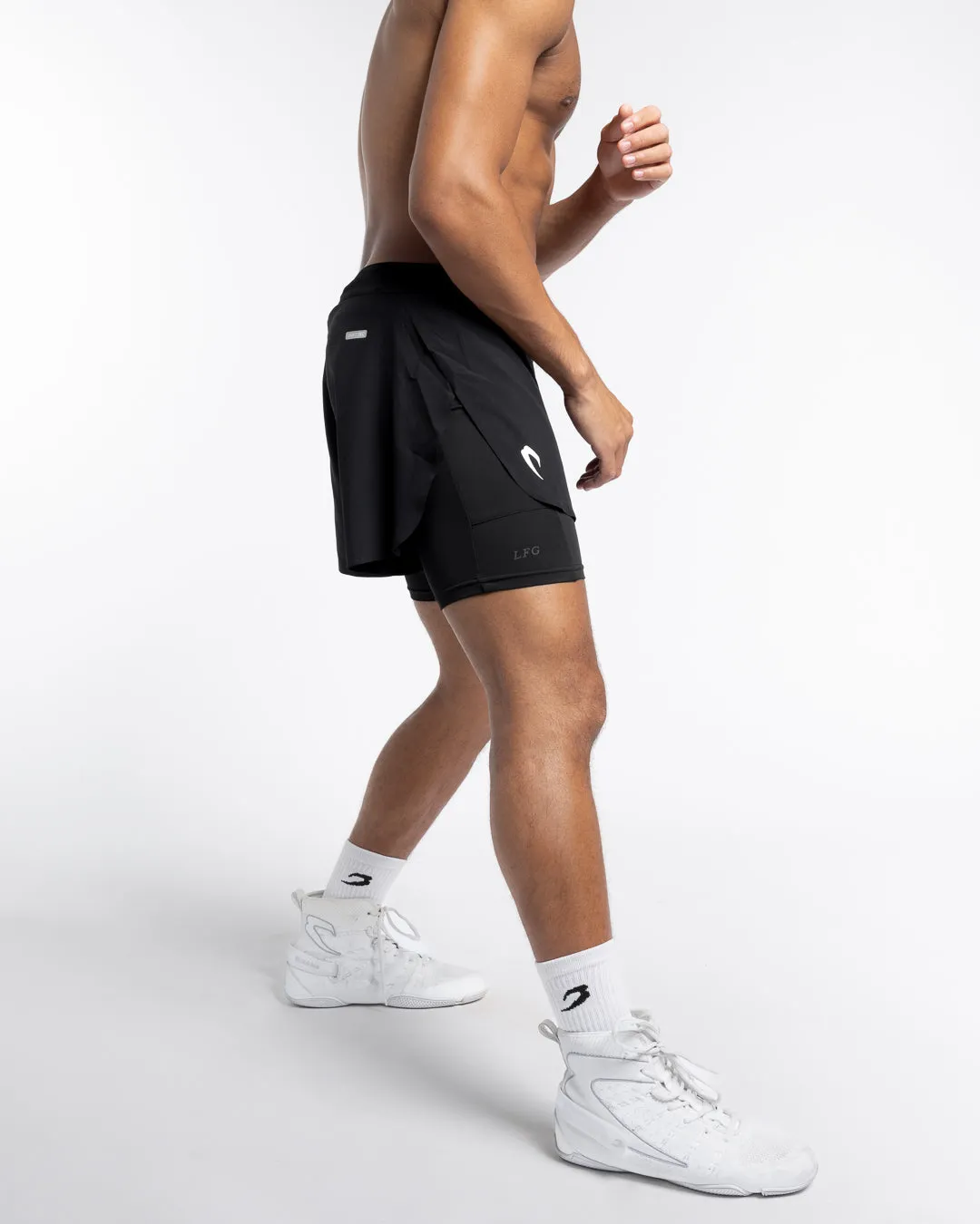 Tunero 2-in-1 Shorts - Black