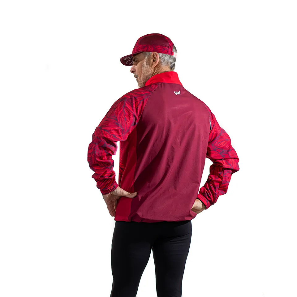 Warm Windshield Jacket Crimson Red