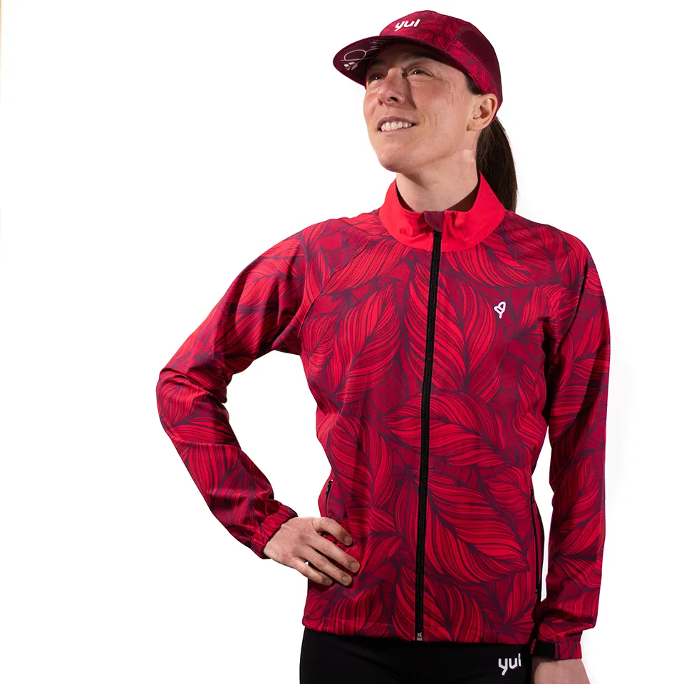 Warm Windshield Jacket Crimson Red