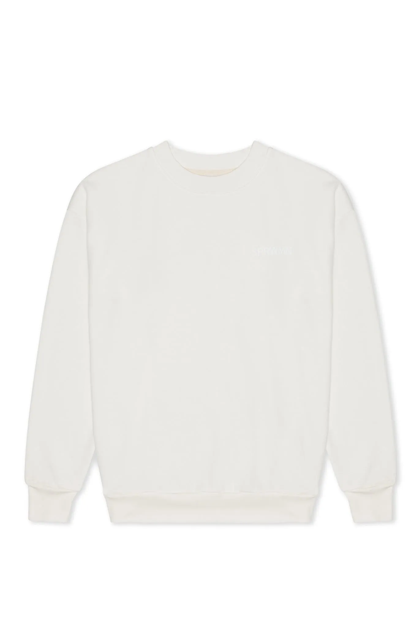 White Logo Sweatshirt