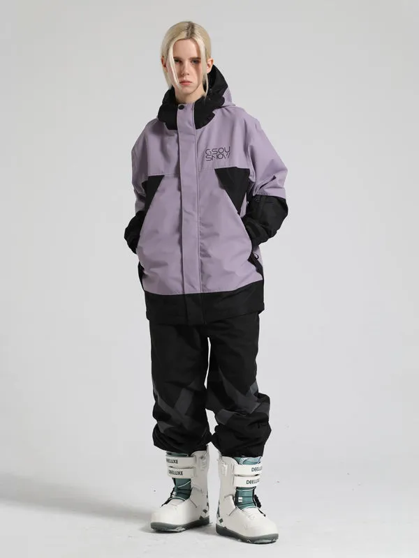 Women's Gsou Snow Glowing Snow Jacket & Pants Sets