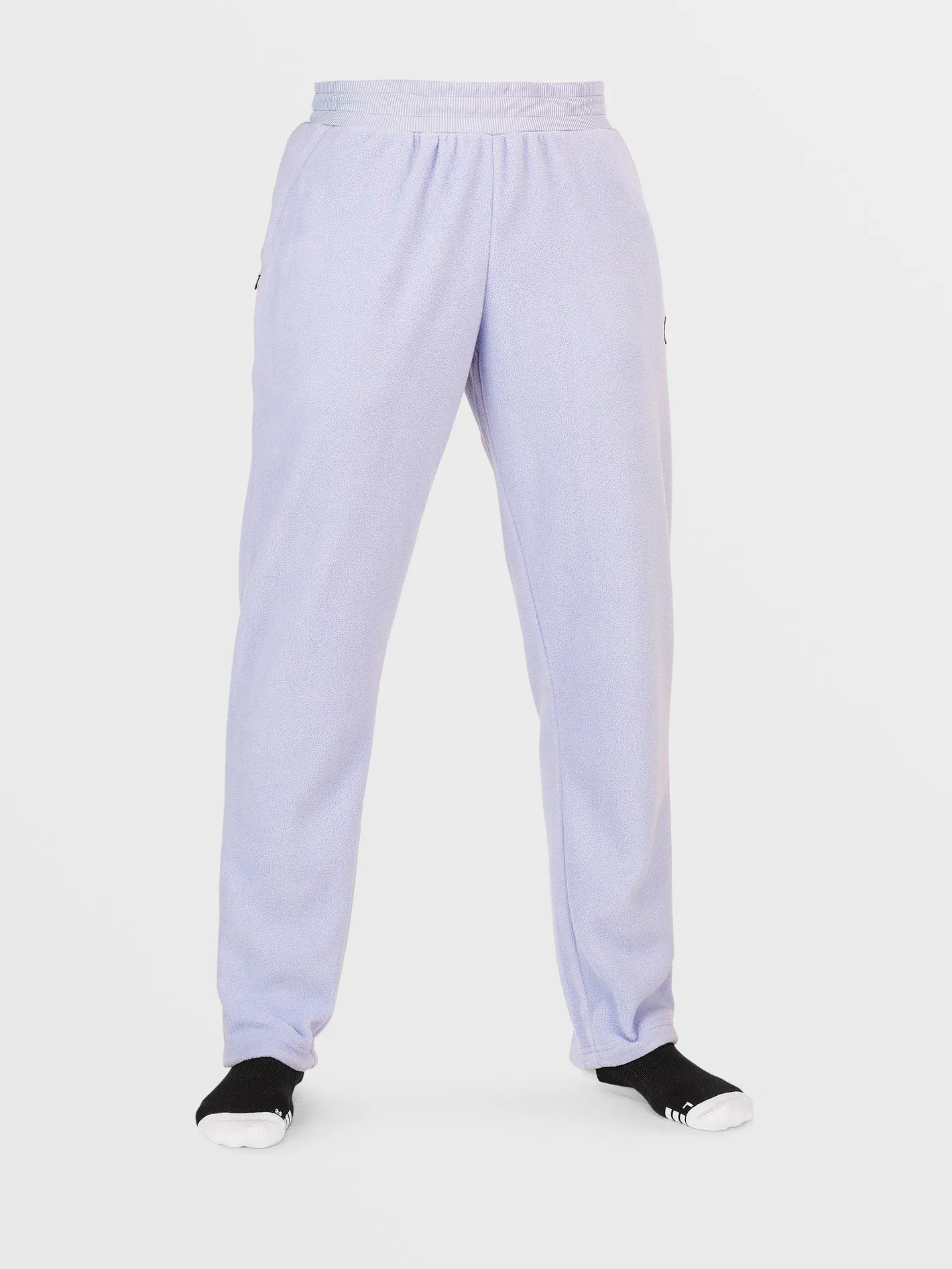 Womens Polar Fleece Pants - Lilac Ash