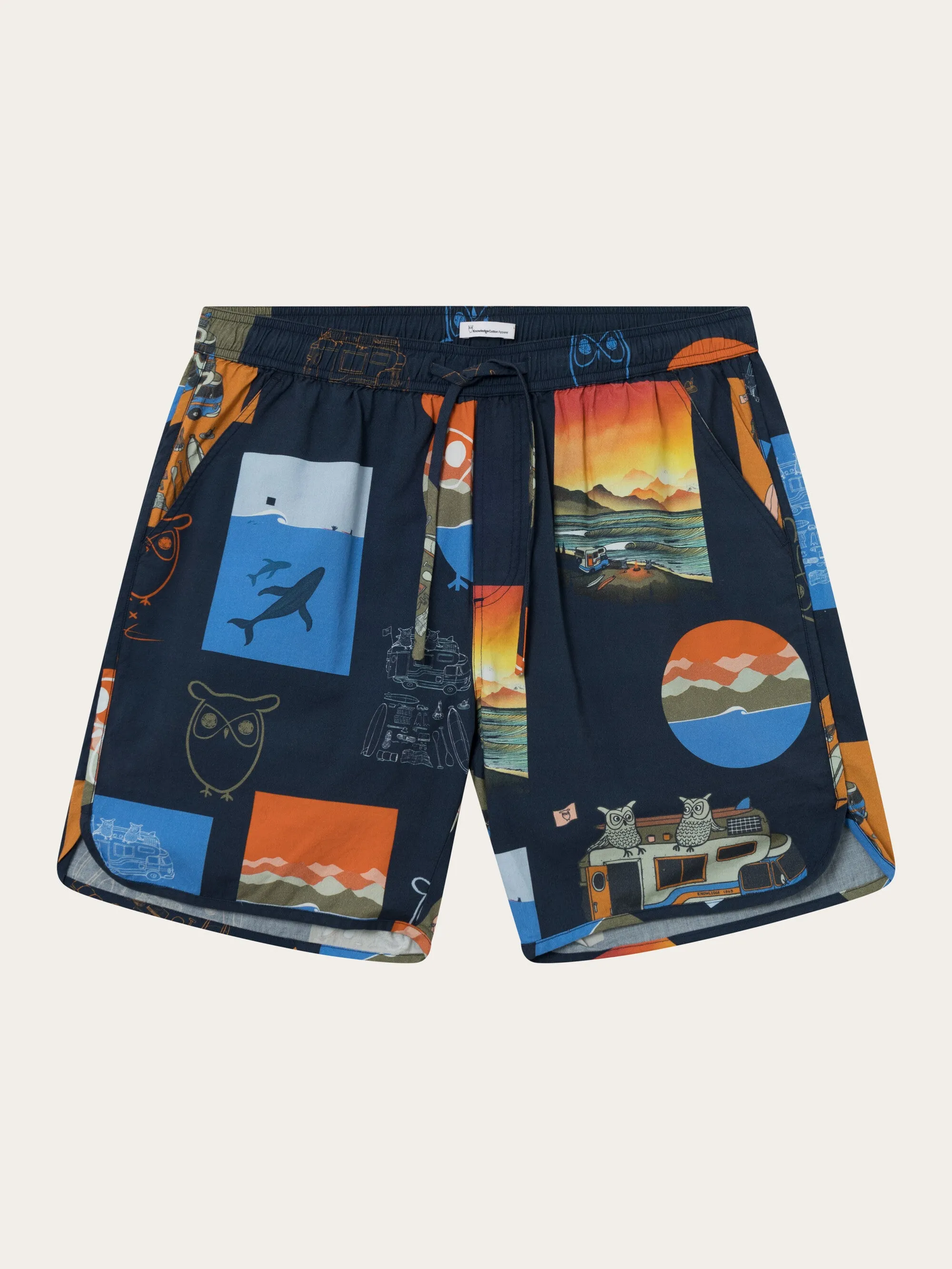 Woven AOP shorts - item color