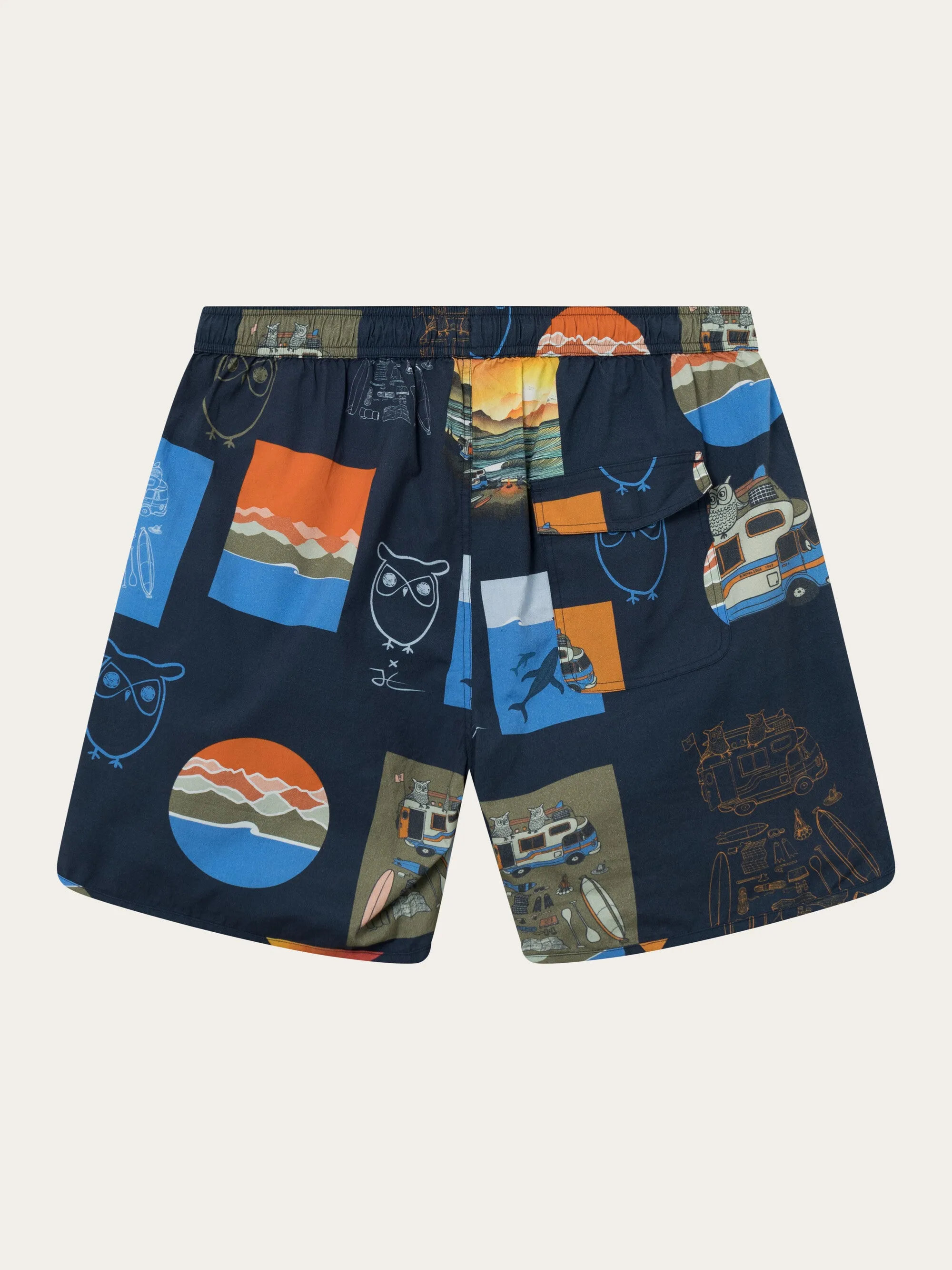 Woven AOP shorts - item color