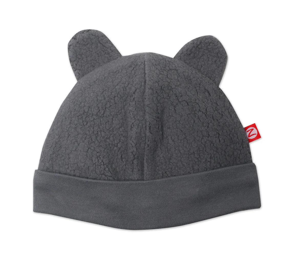 Zutano Baby Cozie Hat Gray - Retired